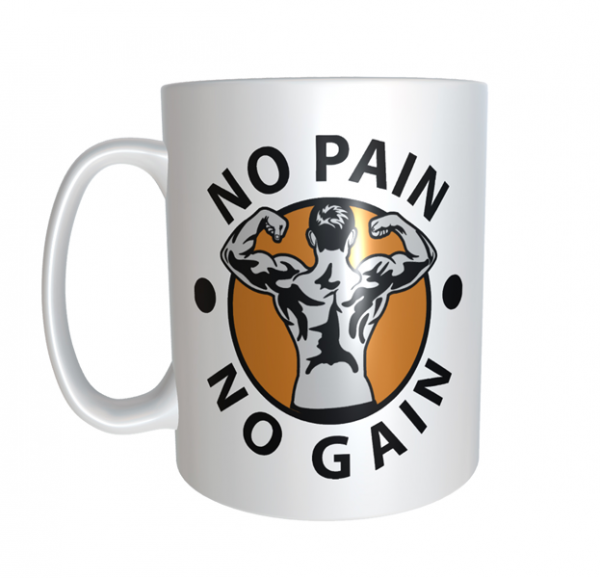 Kaffeetasse No Pain No Gain